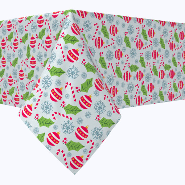 The Holiday Aisle® Efkea Square Christmas Tablecloth Wayfair